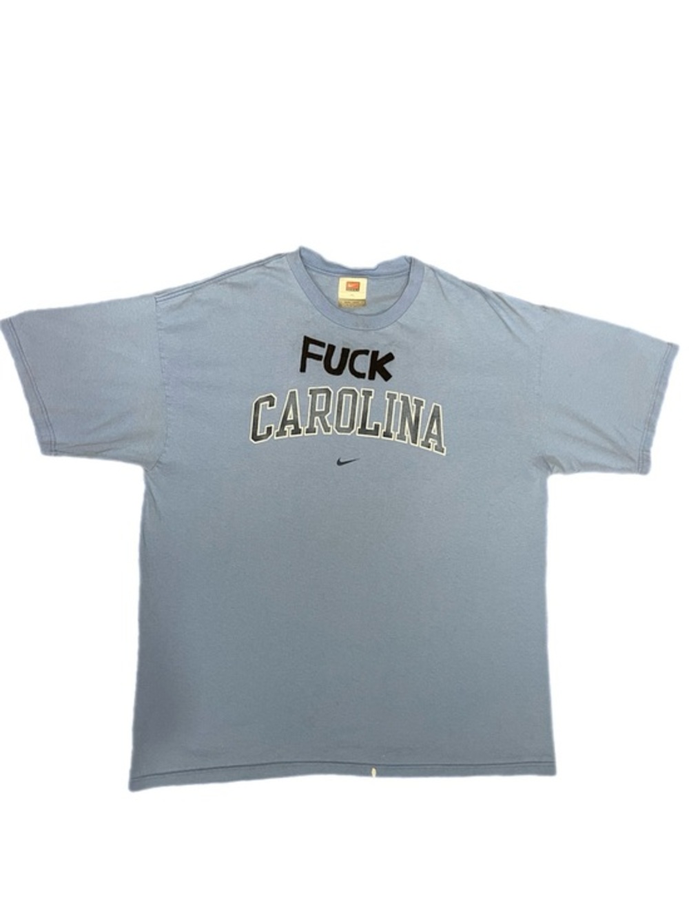 Vintage 90s F**K Carolina Crewneck Tee